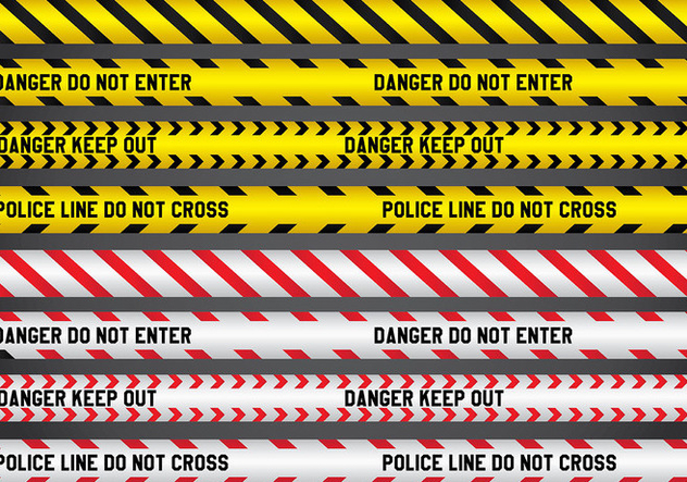 632x443 Police And Danger Line Vectors Free Vector Download Cannypic