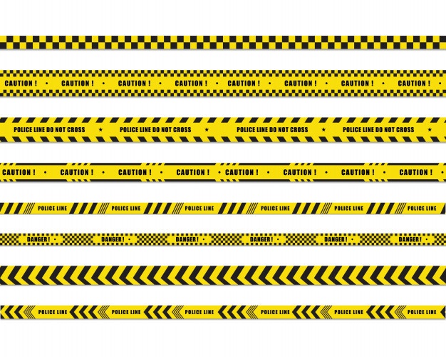 626x500 Police Line Vector Vector Free Download