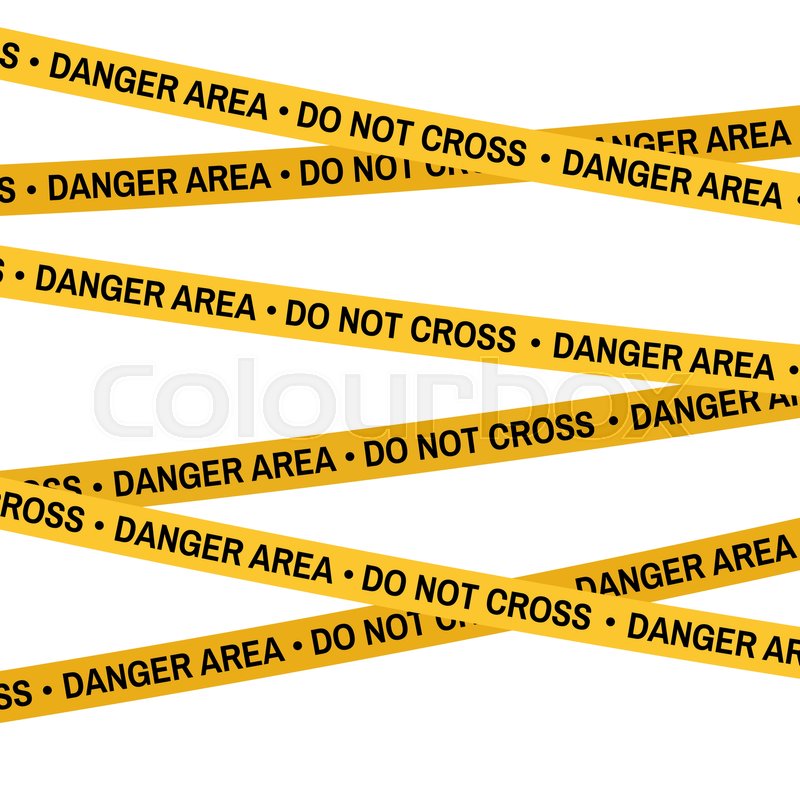 800x800 Crime Scene Yellow Tape, Police Line Stock Vector Colourbox