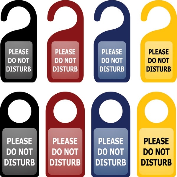 600x599 Do Not Disturb Signs Vector Free Vector In Encapsulated Postscript