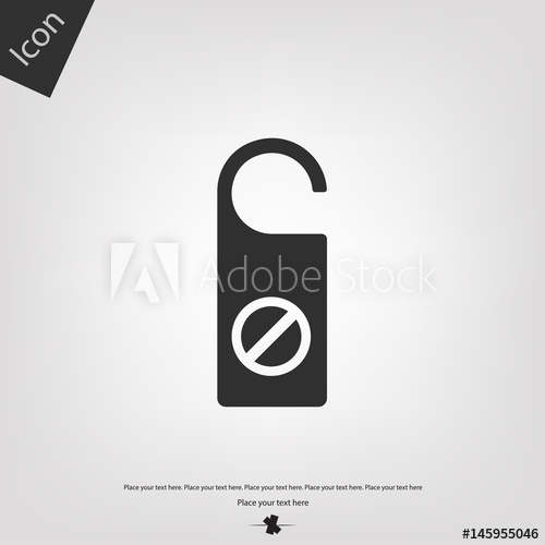 500x500 Do Not Disturb Vector Icon