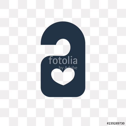 500x500 Do Not Disturb Vector Icon Isolated On Transparent Background, Do