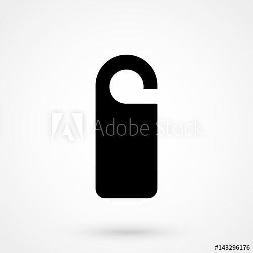 500x500 Do Not Disturb Vector Sign