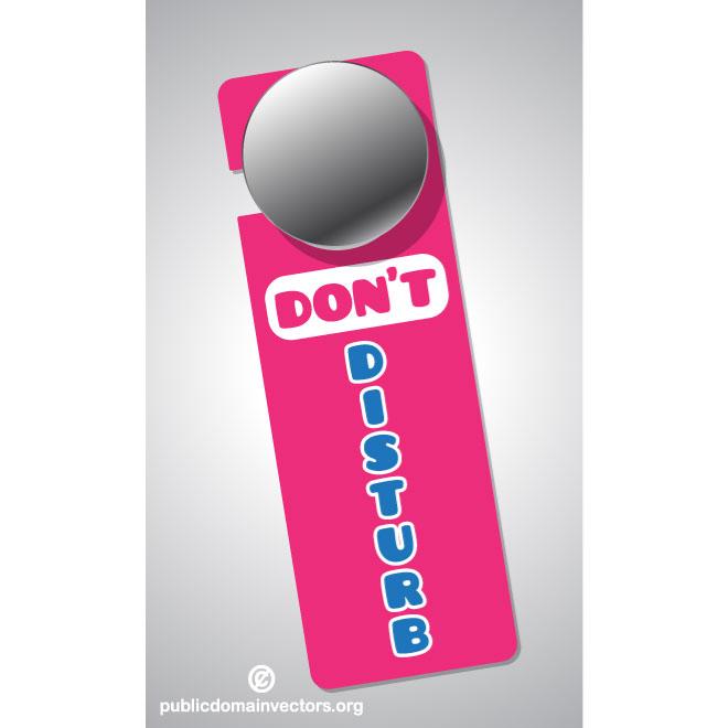 660x660 Do Not Disturb Vector Sign