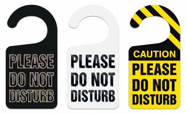 626x385 Door Knob Hanging With Please Do Not Disturb Vector Premium Download