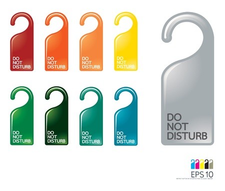 450x381 Door Knob Or Hanger Sign