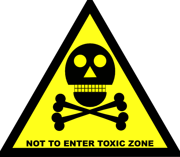 Do Not Enter Toxic Zone Sign Clip Art 600x524 Do Not Enter Toxic Zone Sign Clip Art