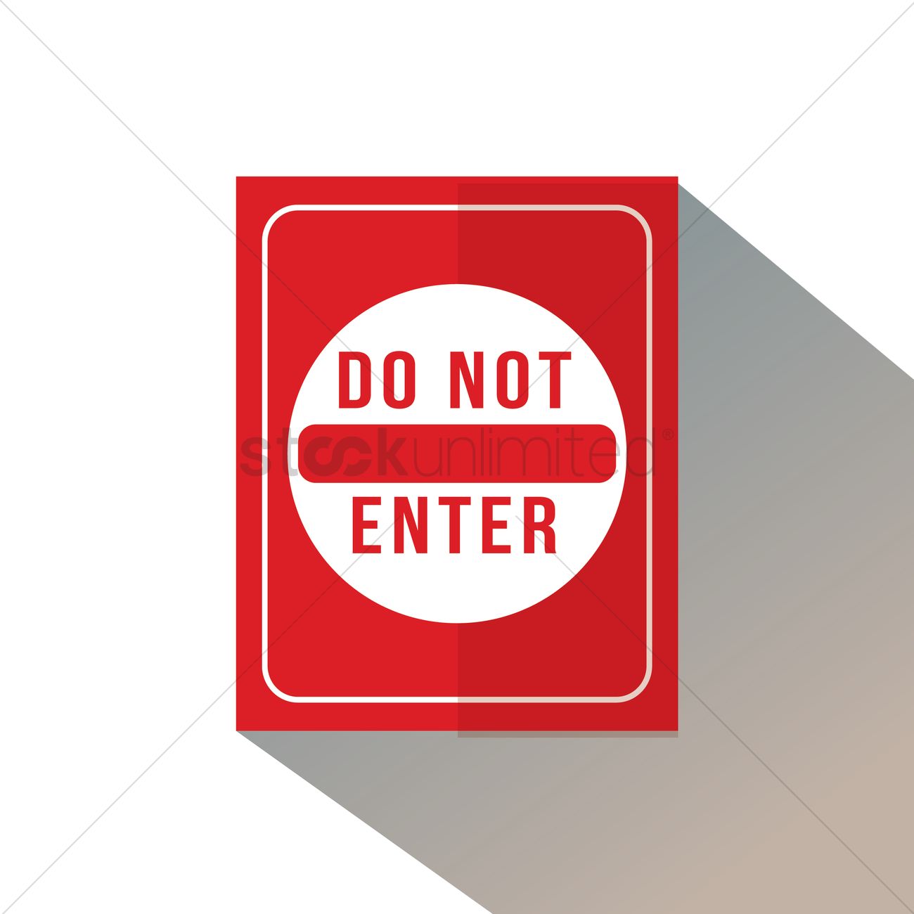 Do Not Enter Sign Vector Image 1300x1300 Do Not Enter Sign Vector Image