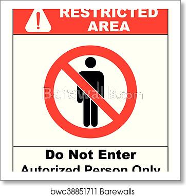 Vector Circle Prohibited Sign Restricted Area For Member Only 362x382 Vector Circle Prohibited Sign Restricted Area For Member Only