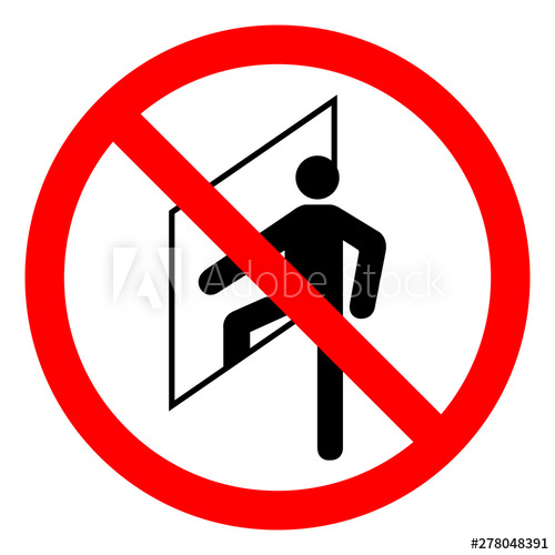 Do Not Enter Confined Space Symbol Signvector Illustration 500x500 Do Not Enter Confined Space Symbol Signvector Illustration