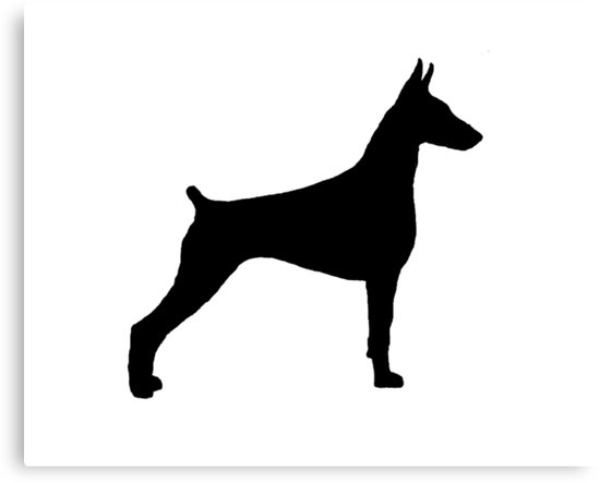550x443 Huge Collection Of 'doberman Pinscher Silhouette' Download More