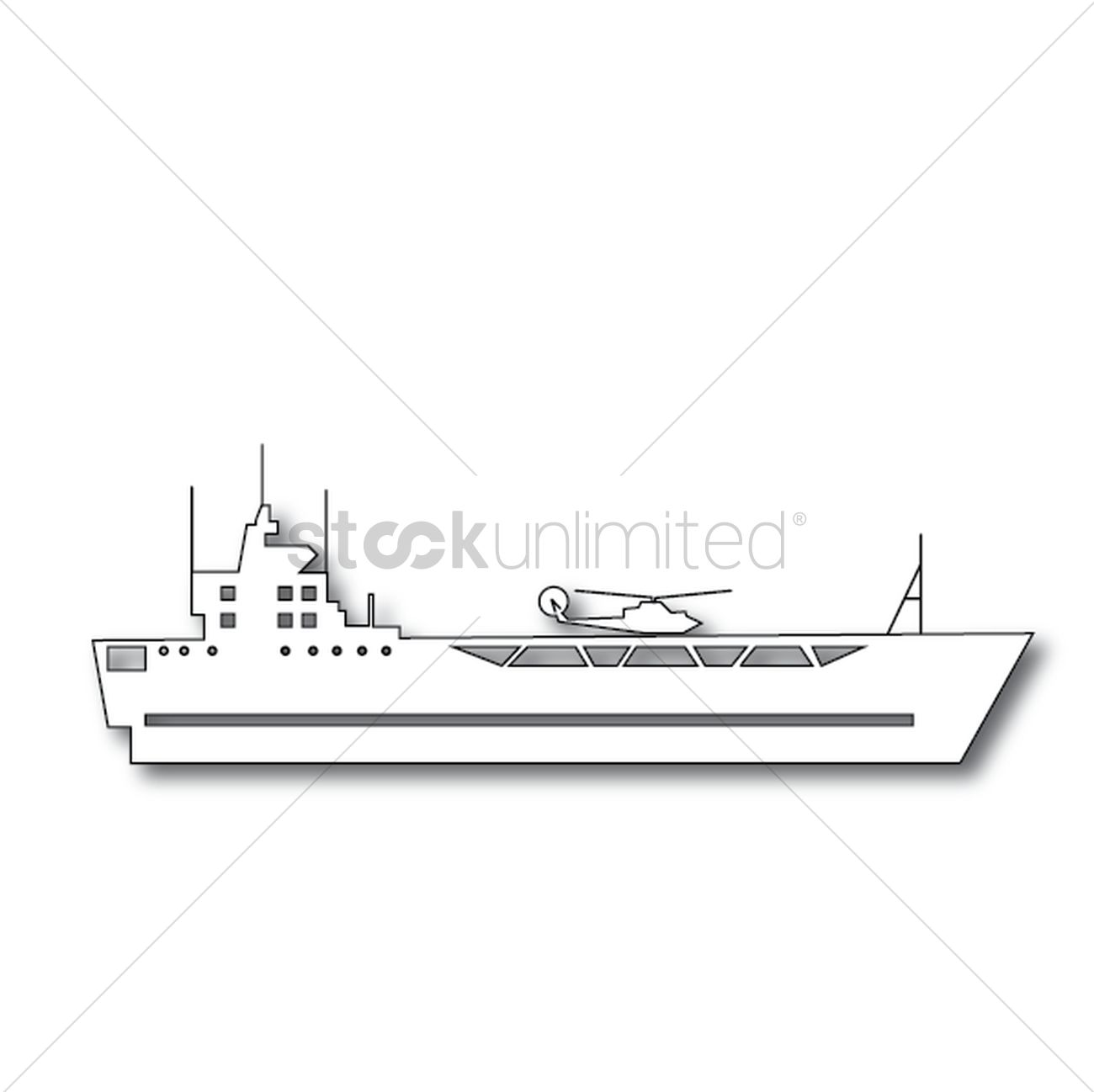 Amphibious Transport Dock Vector Image 1300x1298 Amphibious Transport Dock Vector Image