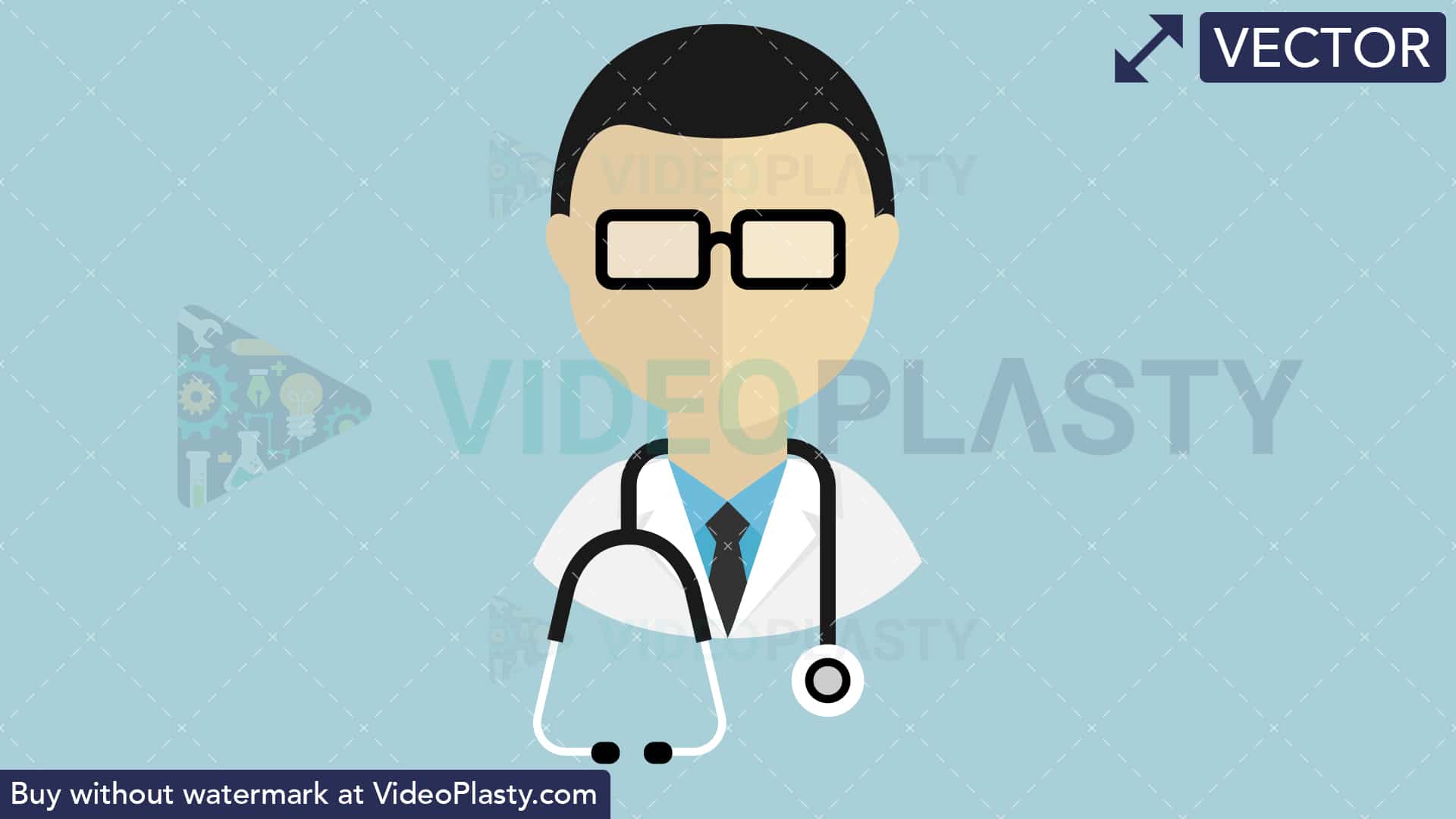 1920x1080 Doctor Flat Icon