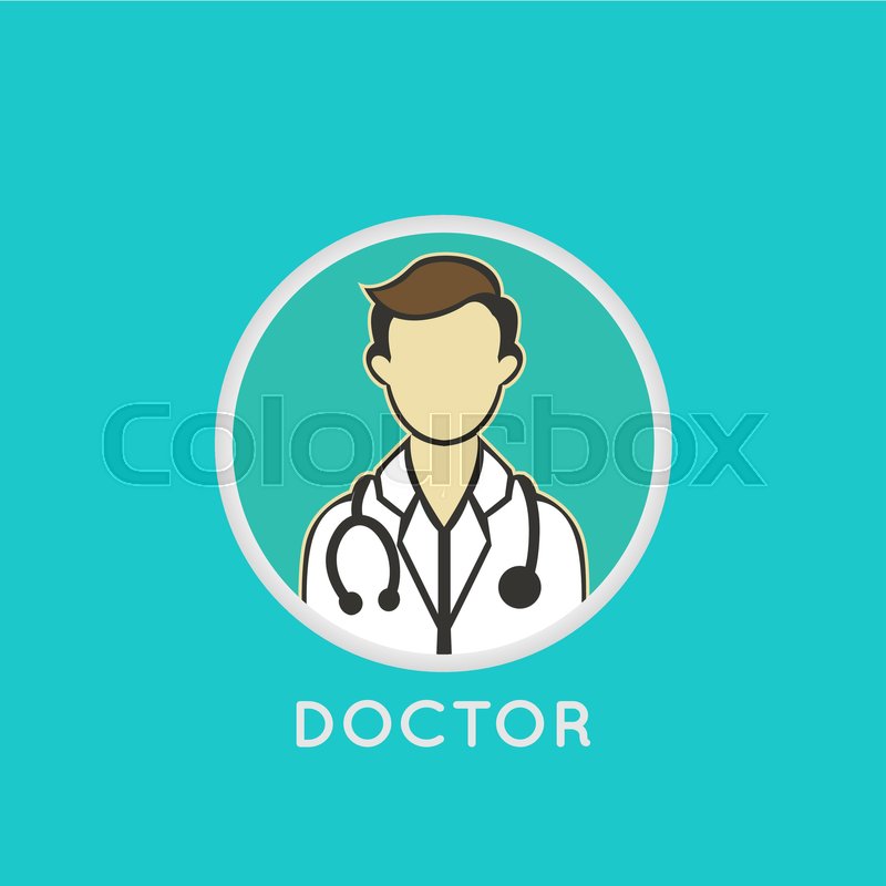 Doctor Logo Vector Icon Illustration Stock Vector Colourbox 800x800 Doctor Logo Vector Icon Illustration Stock Vector Colourbox