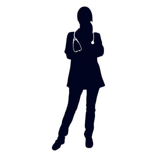 Doctor Silhouette Vector At Vectorified.com | Collection Of Doctor ...