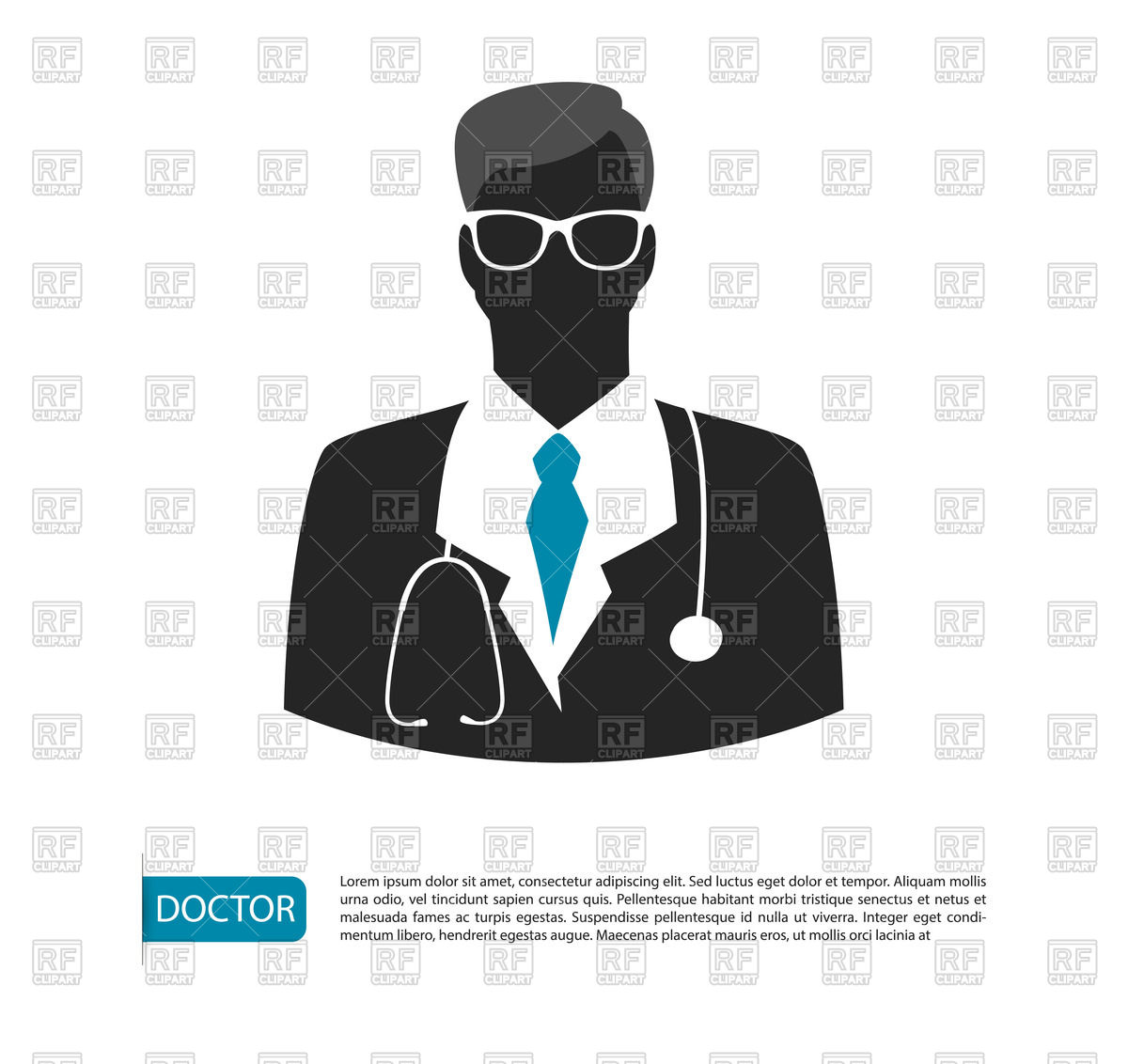 Doctor Silhouette Vector At Vectorified.com | Collection Of Doctor ...