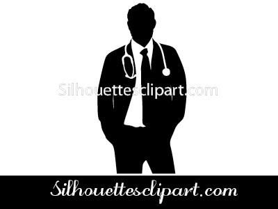 400x300 Doctor Silhouette Vector People Silhouette Vector Silhouette
