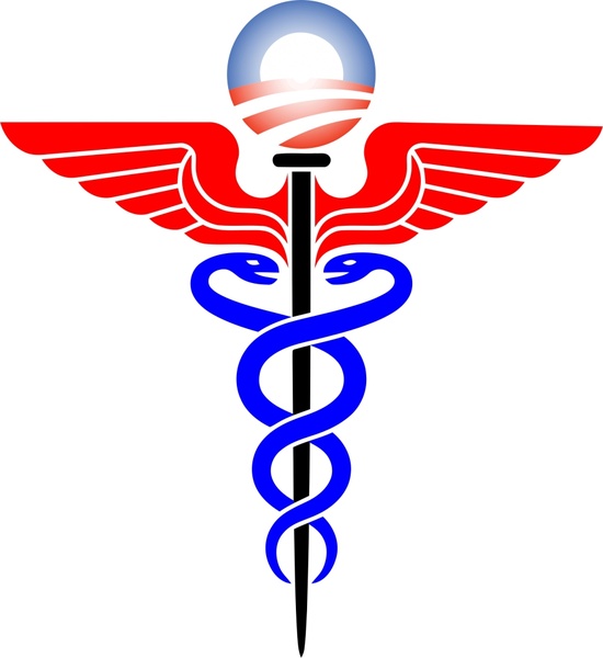 550x600 Caduceus Medical Symbol Vector Illustration Free Vector In Open
