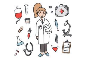 286x200 Doctor Free Vector Art