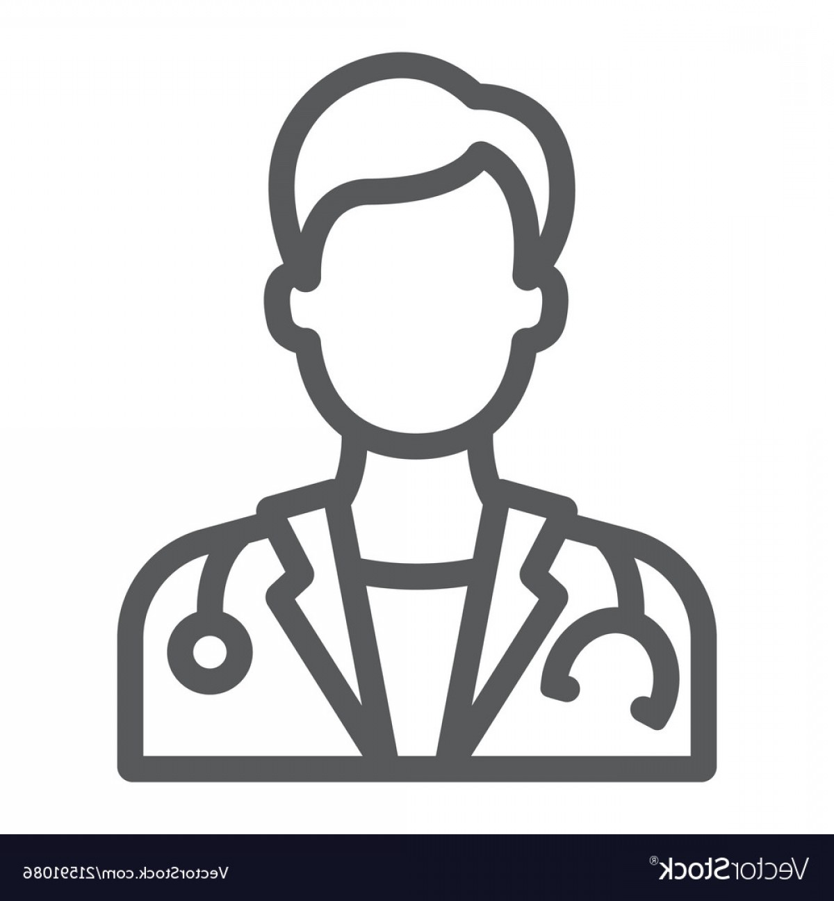 1200x1296 Doctor Line Icon Medicine And Hospital Physician Vector Cqrecords