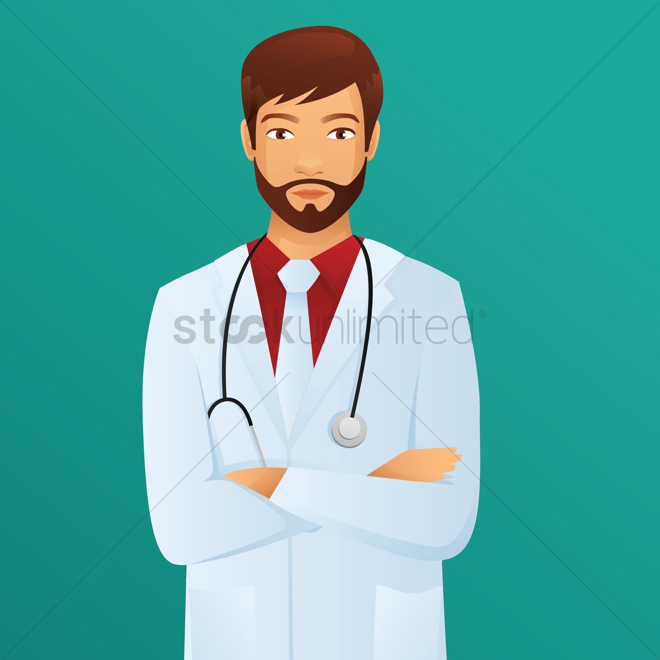 1300x1300 Doctor Vector Image