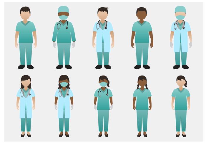 Doctor And Nurse Vector 700x490 Doctor And Nurse Vector