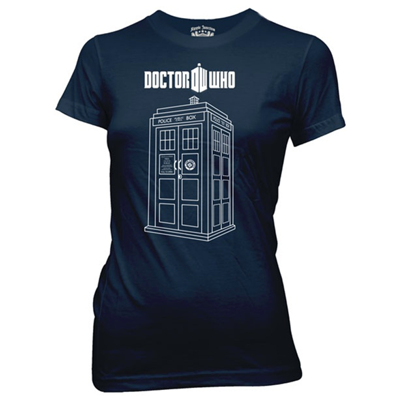 Doctor Who, Vector Linear Tardis T Shirt 800x800 Doctor Who, Vector Linear Tardis T Shirt