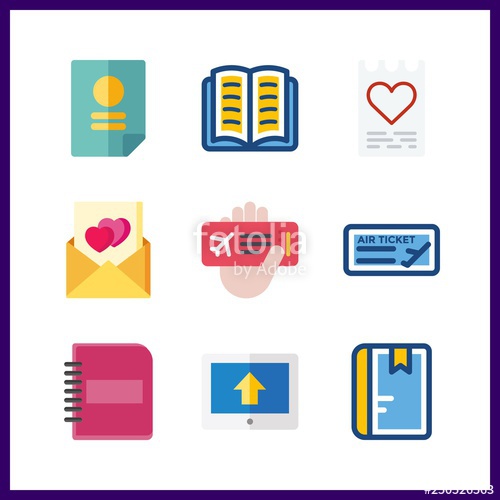 Document Icon Vector Illustration Document Set Notebook And Up 500x500 Document Icon Vector Illustration Document Set Notebook And Up
