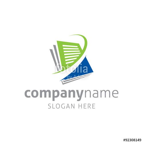 Document Research Logo Template Stock Image And Royalty Free 500x500 Document Research Logo Template Stock Image And Royalty Free