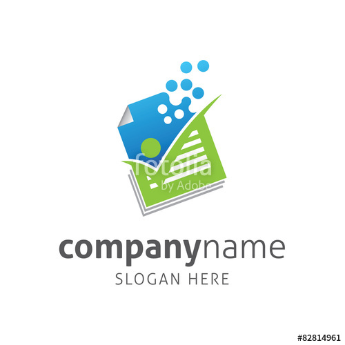 Data Document Analysis Logo Vector Stock Image And Royalty Free 500x500 Data Document Analysis Logo Vector Stock Image And Royalty Free