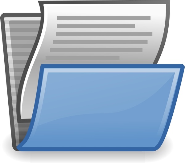 600x527 Tango Document Open Free Vector In Open Office Drawing