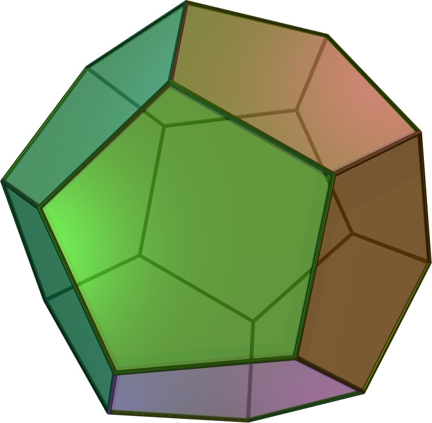 847x829 Regular Dodecahedron