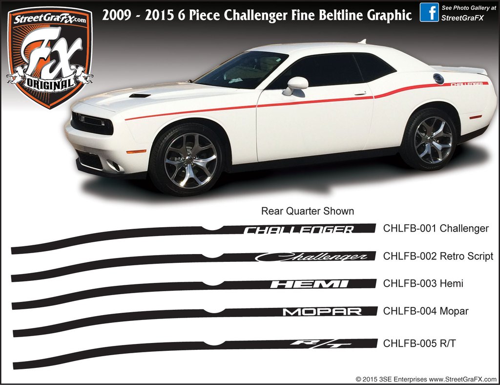 1024x788 Dodge Challenger Graphicsstripesdecals Streetgrafx