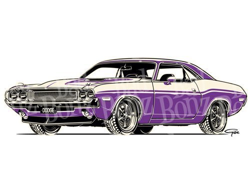 Dodge Challenger Vector