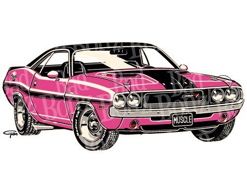 500x386 Dodge Challenger Rt Muscle Car Bad Bonz Designs