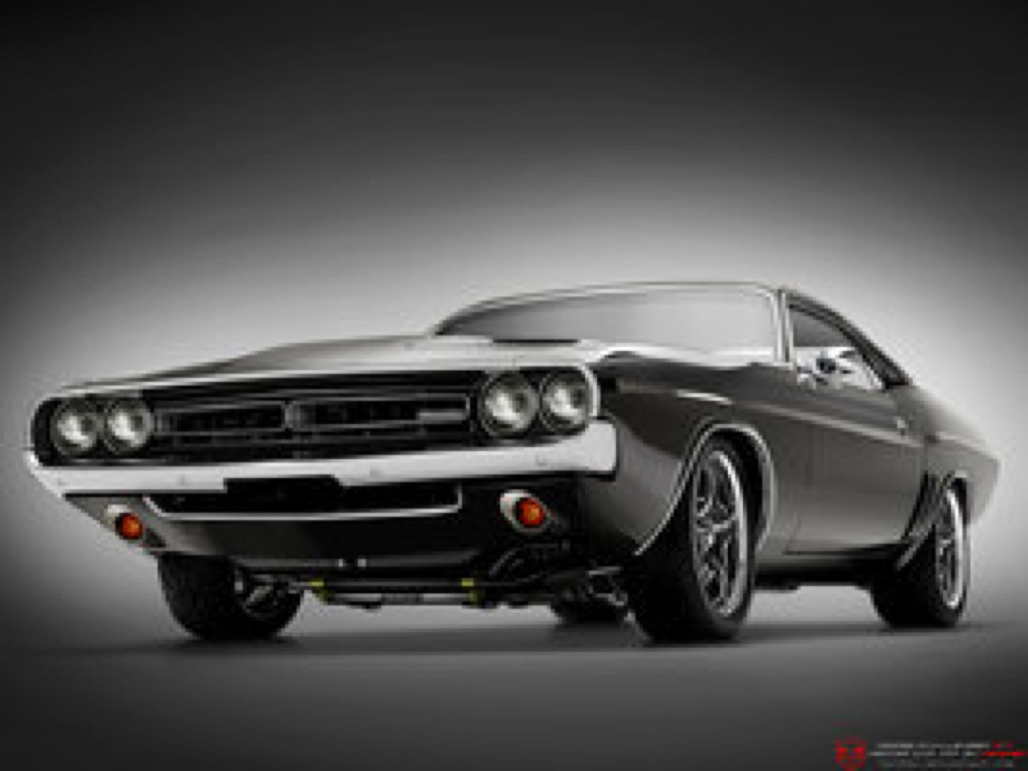 2064x1548 Dodge Challenger Vector