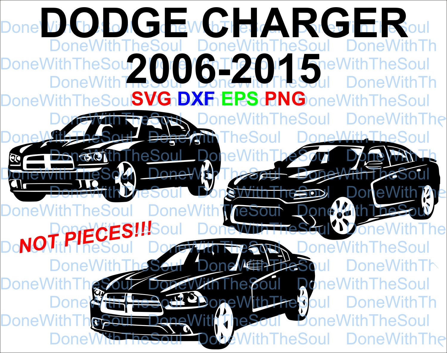 1500x1186 Dodge Charger Car Vector Dodge Digital Car Etsy