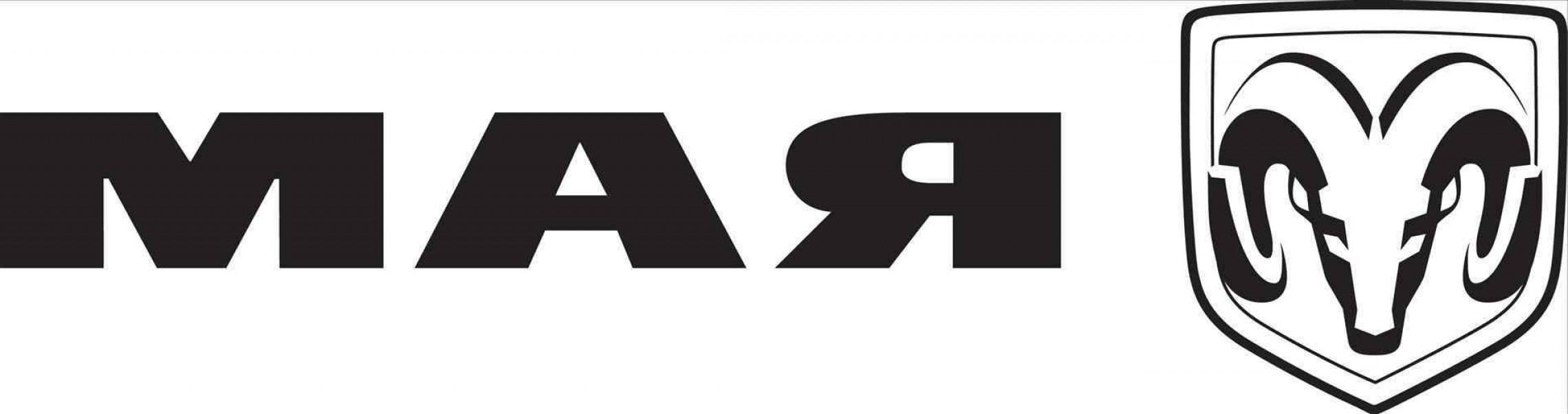 2280x602 Ram Logo Vector Createmepink