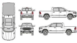 Dodge Ram Vector at Vectorified.com | Collection of Dodge Ram Vector ...