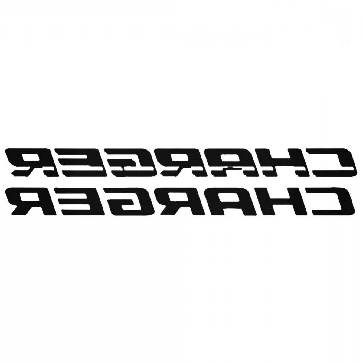 1200x1200 Dodge Charger Auto Logo Vector Aftermarket Decal Sticker Handandbeak