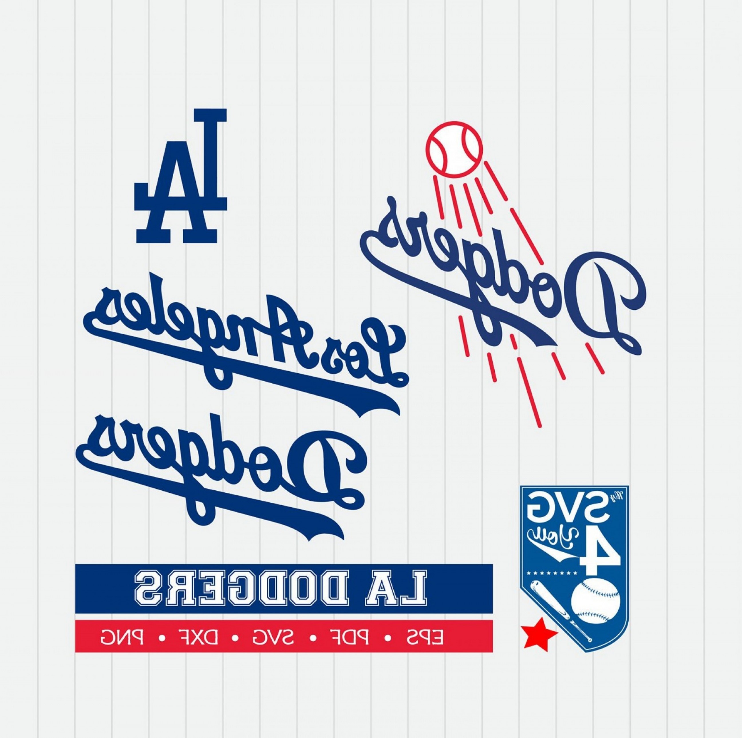 Dodgers Vector at Vectorified.com | Collection of Dodgers Vector free ...