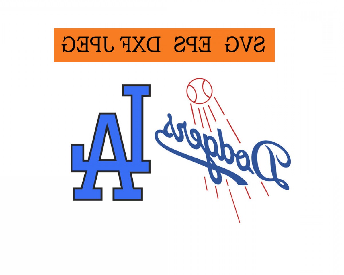 1200x960 Los Angeles Dodgers Logo Dxf Cultracing