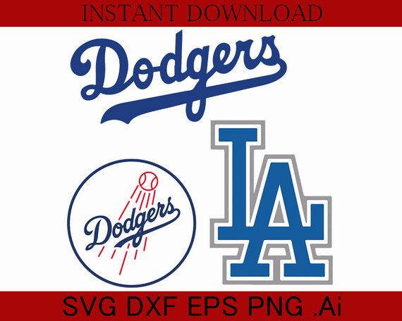 570x456 Los Angeles Dodgers Png Dxf Baseball