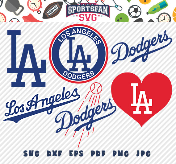 Dodgers Vector at Vectorified.com | Collection of Dodgers Vector free ...