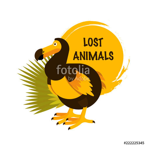 500x500 Vector Illustration Of A Dodo Bird Stock Photo And Royalty Free