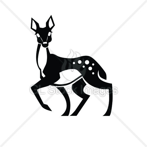 500x500 Doe Deer Vector Gl Stock Images
