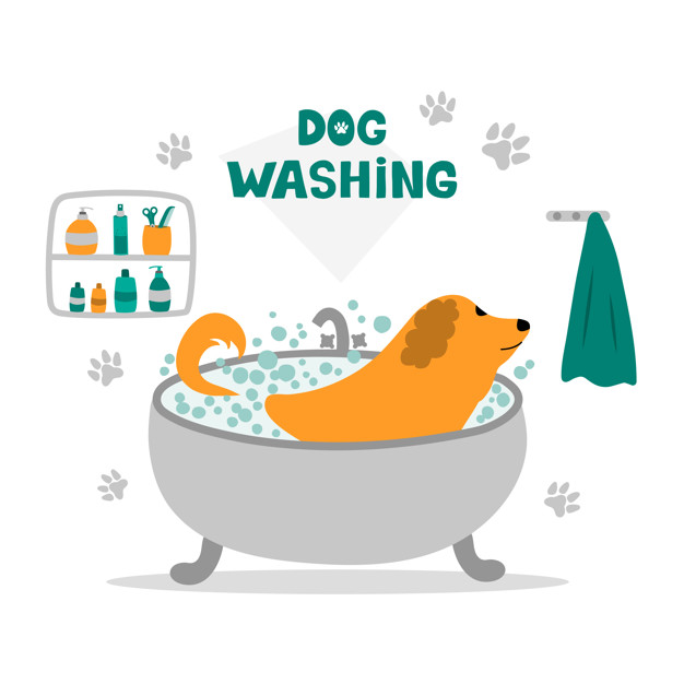 Dog Bath Vector at Vectorified.com | Collection of Dog Bath Vector free ...