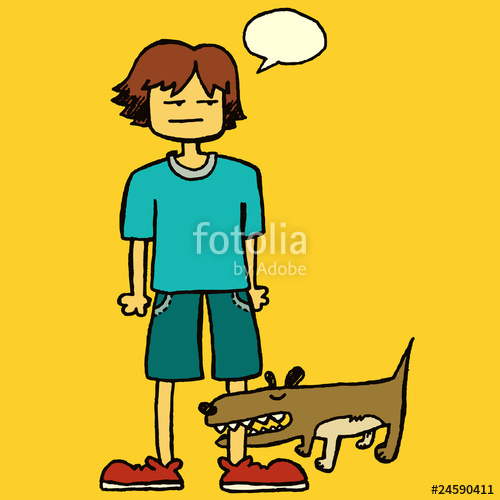 500x500 Dog Bites Leg Stock Image And Royalty Free Vector