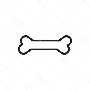 300x300 Dog Bone Seamless Pattern Bone Vector French Bulldog Puppy