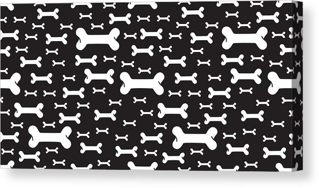 651x384 Dog Bone Seamless Pattern Vector French Bulldog Pug Halloween